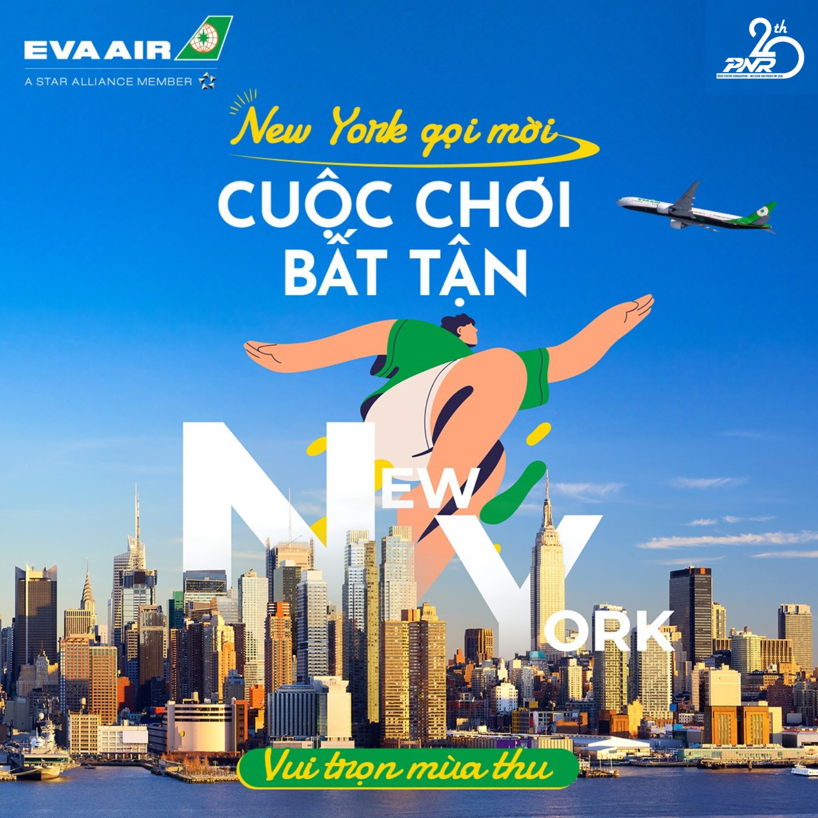 Eva Air – Cuộc chơi bất tận tại New York