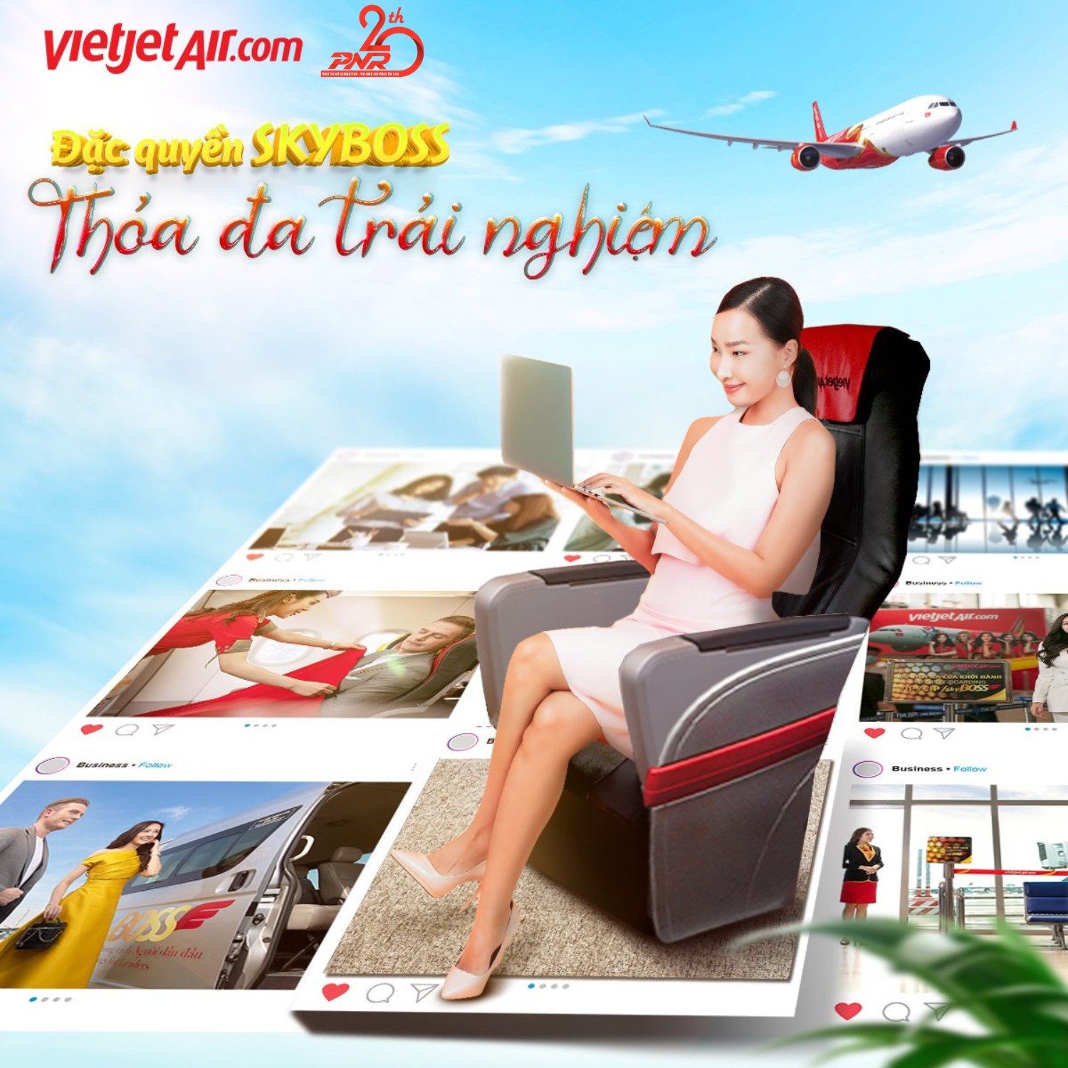 Vietjet Air – Đặc quyền Skyboss nâng tầm trải nghiệm