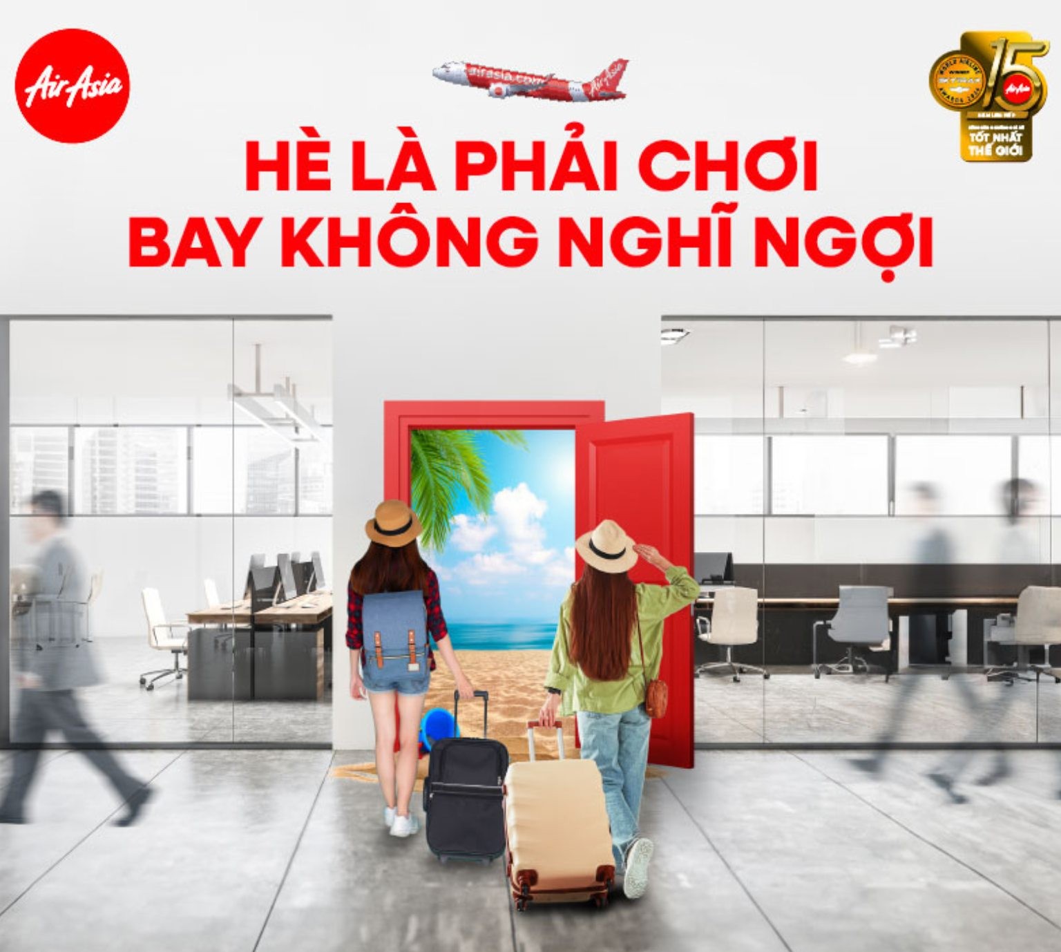 Air Asia vui hè cực đã